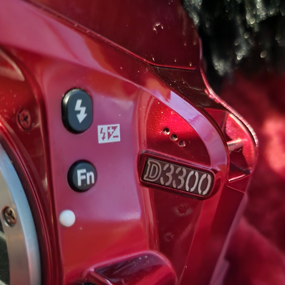 Nikon D3200 Red Digital Camera